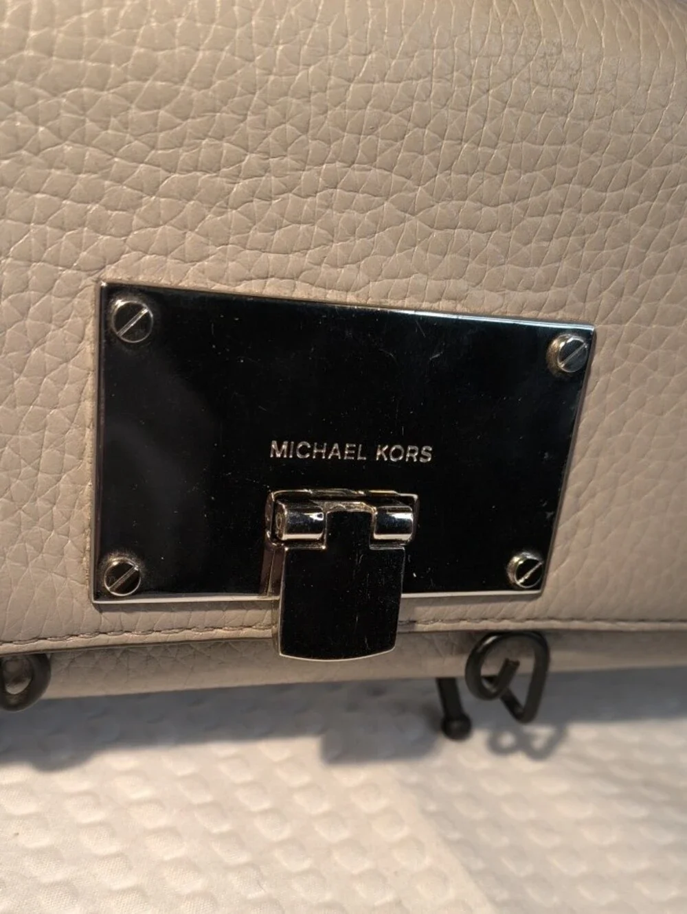 Michael Kors pebbled leather